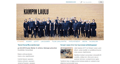 Desktop Screenshot of kampinlaulu.fi